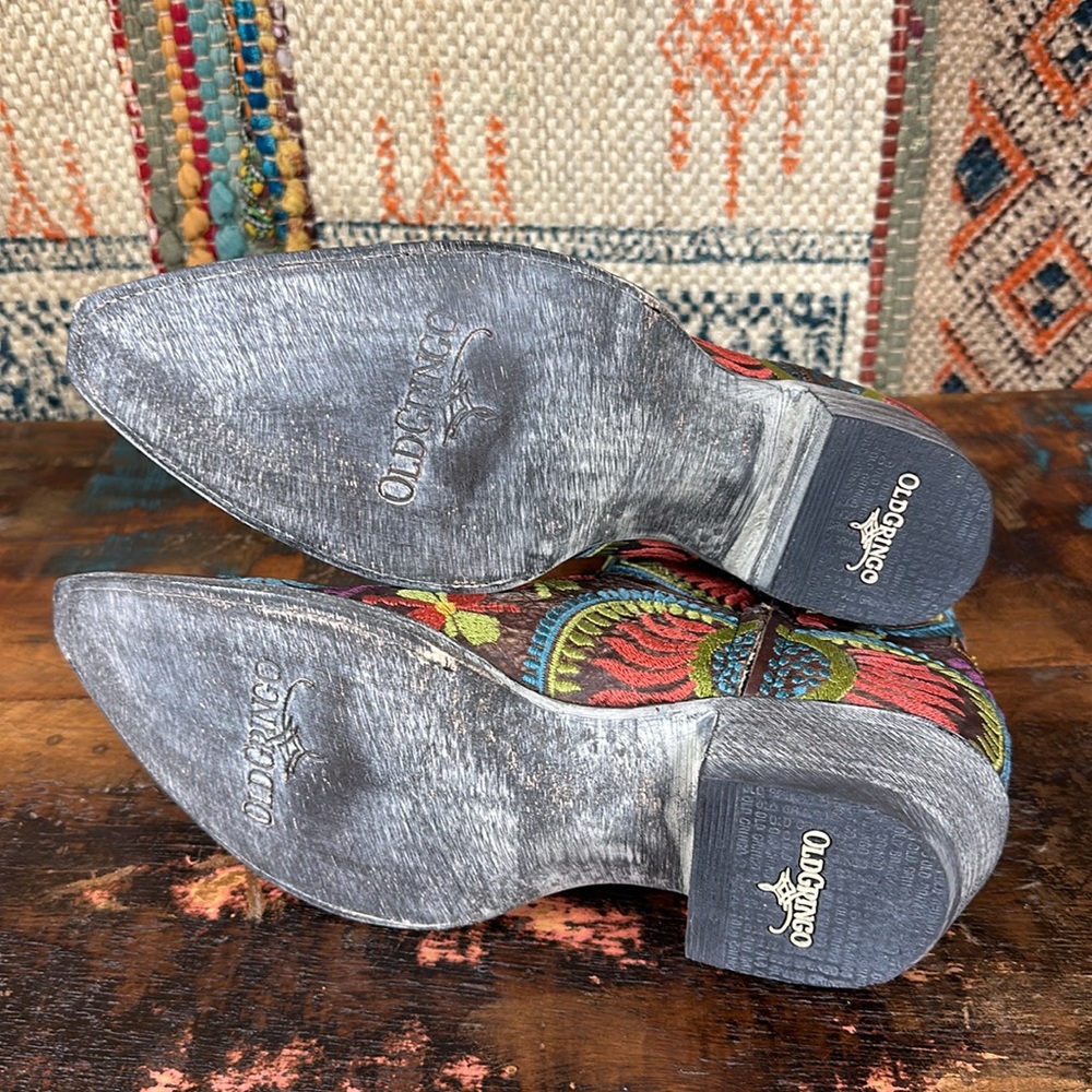 Old Gringo Andes Flora Tiegan Short Boots. New in box! - Picture 10 of 11